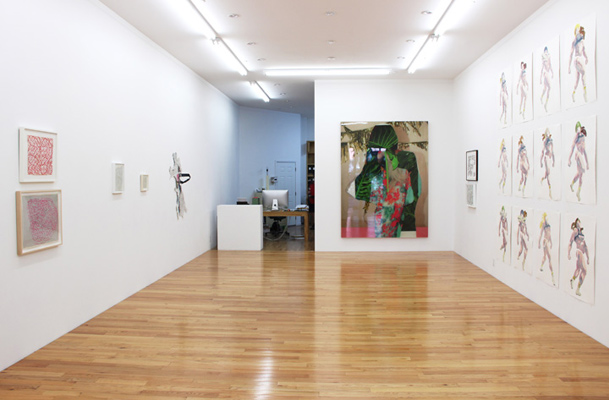 I want that inside me, installation view 6: David Moreno, Gary Batty, Léonie Guyer, Selena Kimball