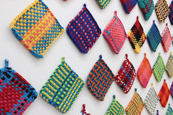 Potholders by Mary Clarke