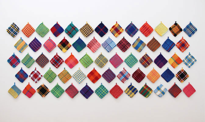 Potholders by Mary Clarke