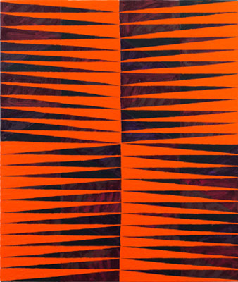 Todd Chilton, Orange Triangles, 2012