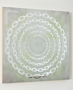 Sam Gordon, Chain Mirror #2, 2006 sgf0604