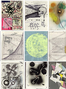 Sam Gordon , Sketchbook Banner #6 (2004-2006) detail