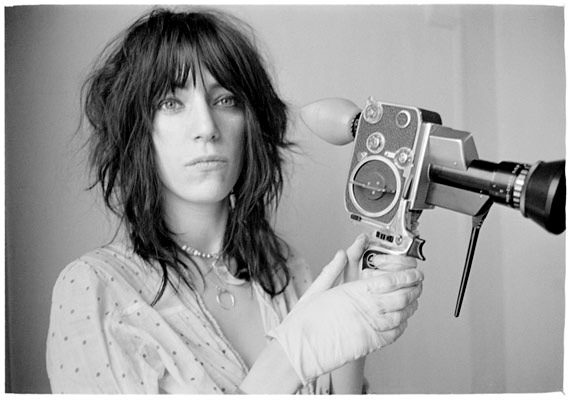 Judy Linn, Patti with Bolex, 1969 jlf7035