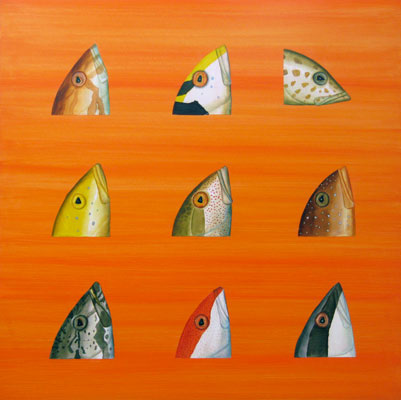 Ben Snead, Grouper Heads, 2008 bsf0802