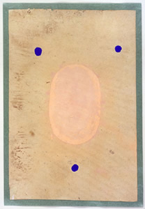 ANONYMOUS: tantric painting, Shiva Linga, 2003 slf03-8-31