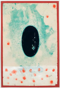 ANONYMOUS: tantric painting, Shiva Linga, 1995 slf95-9-01