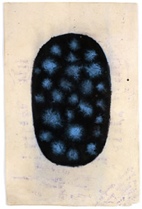 ANONYMOUS: tantric painting, Shiva Linga, 1999 slf99-10-28